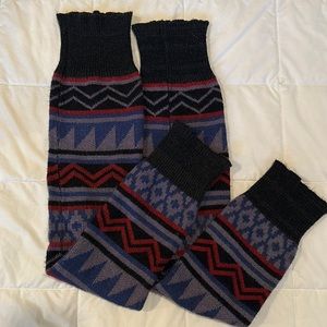 Free People Loveland Thigh High Leg Warmers